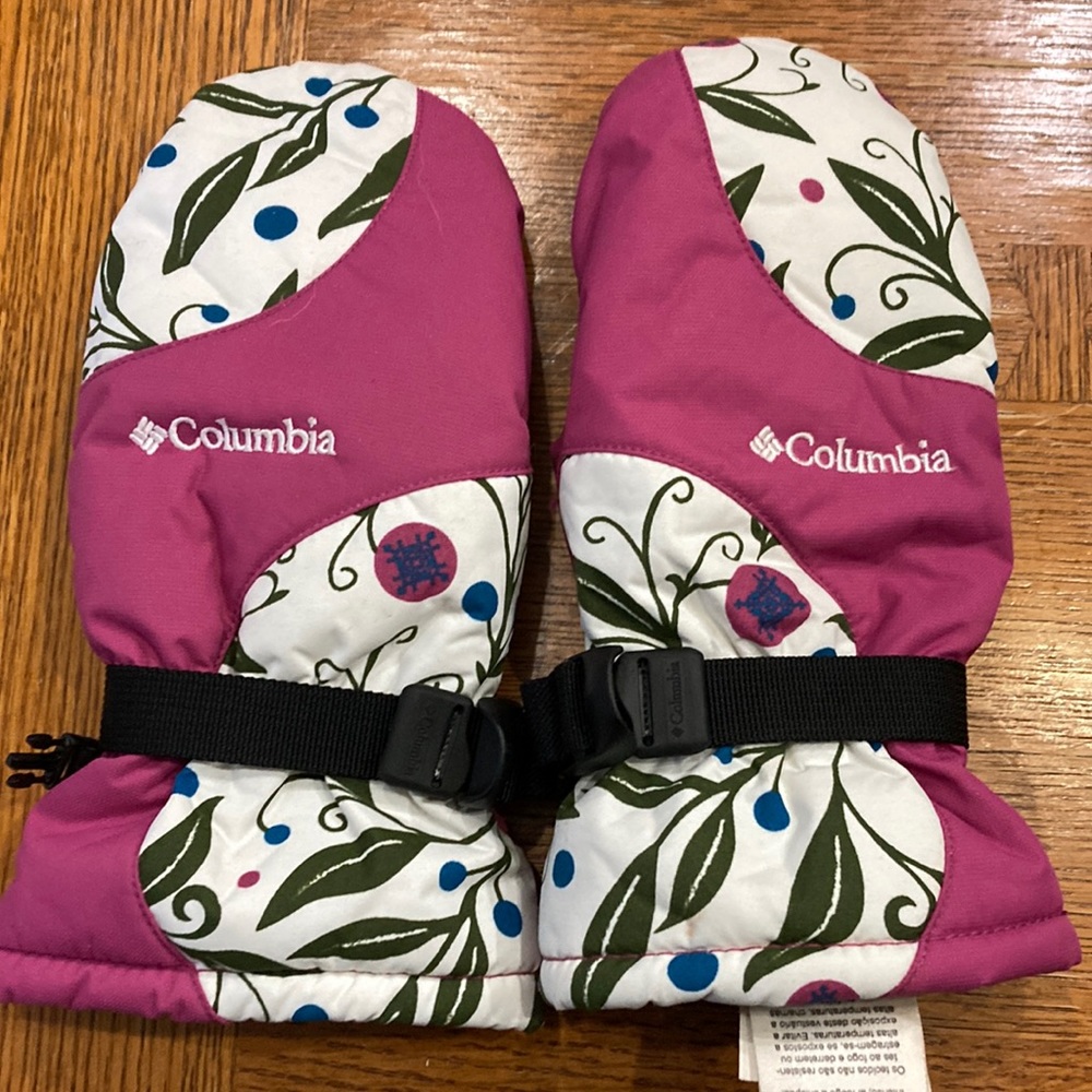 Columbia Youth Large Snow Mittens